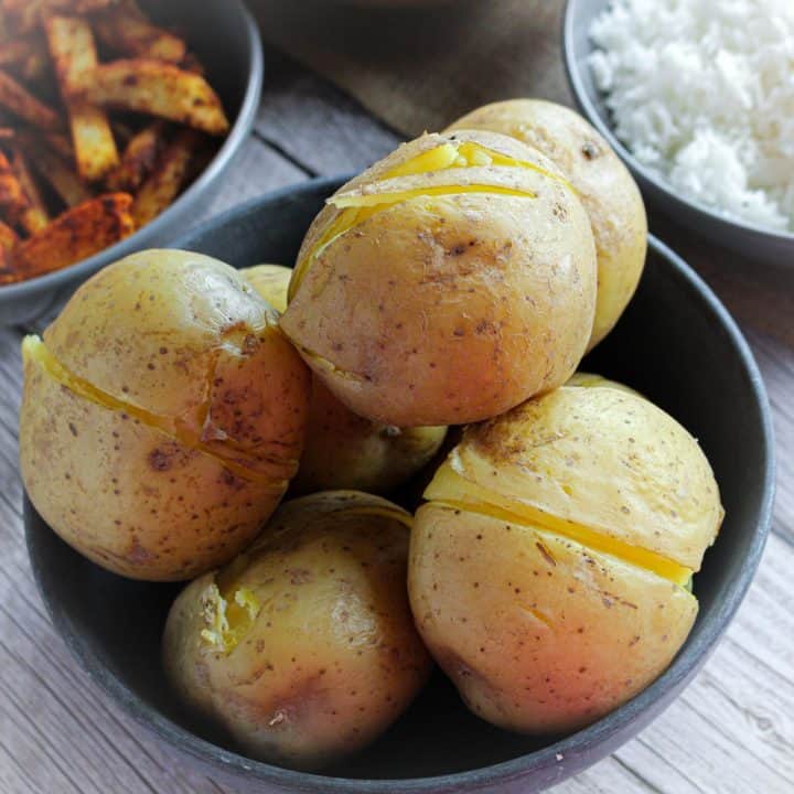 Easy Skin On Boiled Potato (Vegan, Gluten Free) MAGICAL LIFE OF FRUIT