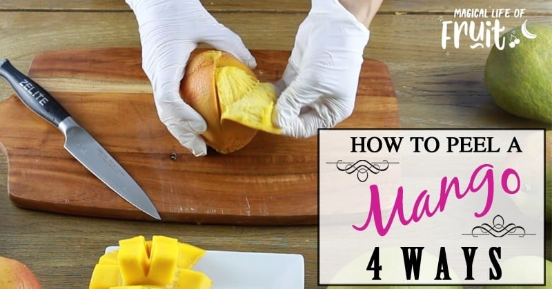 How To Peel A Mango