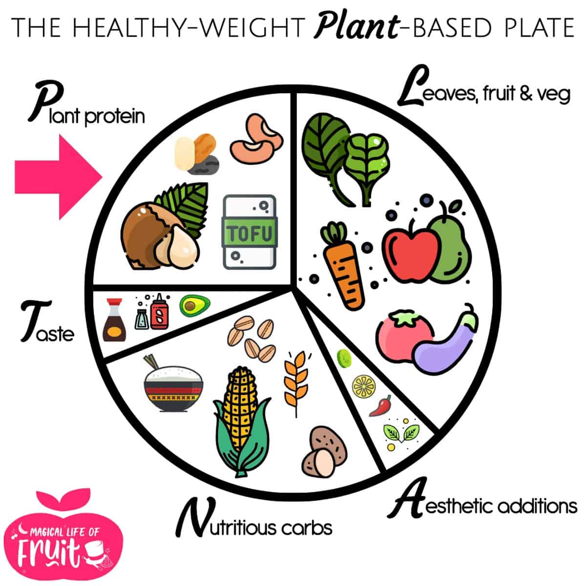 PLANT BASED VEGAN PROTEIN The Healthy Weight Plant Based Plate