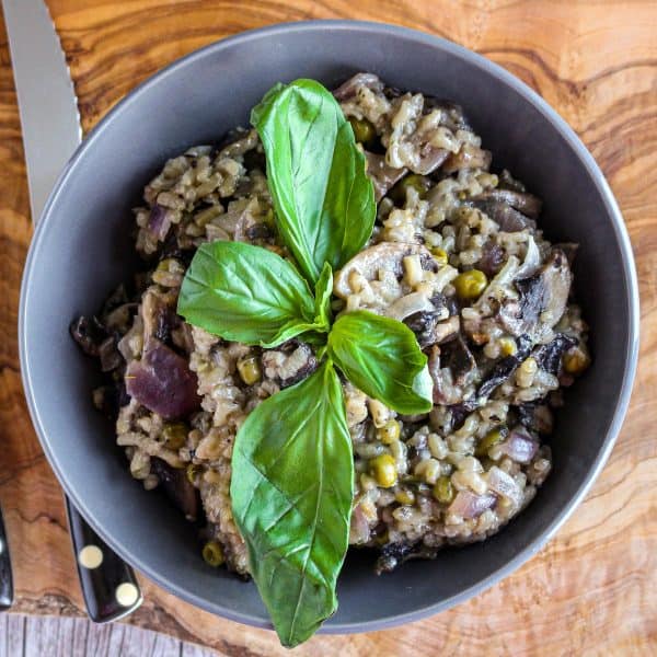 Easy Vegan Oven Baked Risotto - Vegan & Gluten-Free Meals Under 400 ...